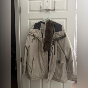 Columbia Gray and Cream Jacket